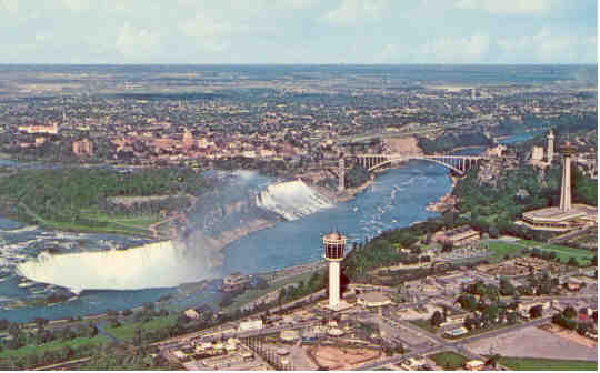 Niagara Falls, aerial view