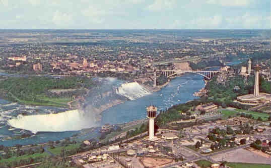 Niagara Falls, aerial view