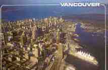 Vancouver, aerial view