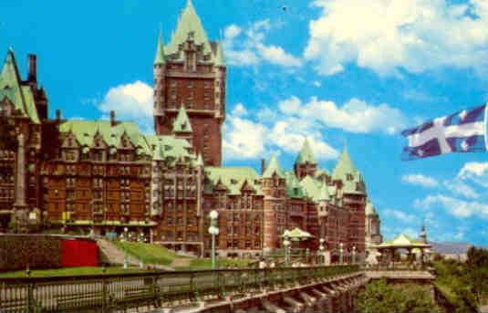 Quebec, Dufferin Terrace and the Chateau Frontenac