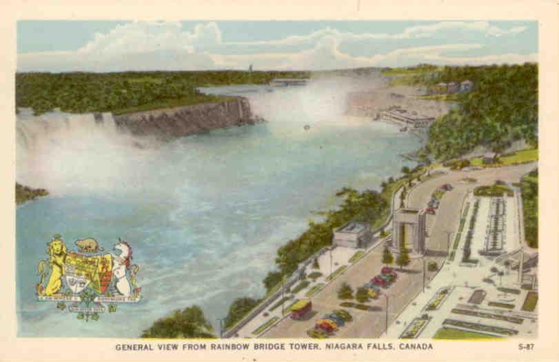 Niagara Falls, View from Rainbow Bridge Tower