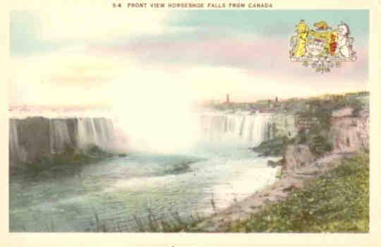 Front view, Horseshoe Falls