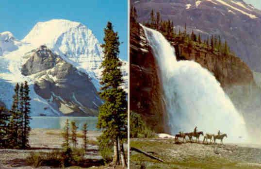 Mount Robson and Emperor Falls