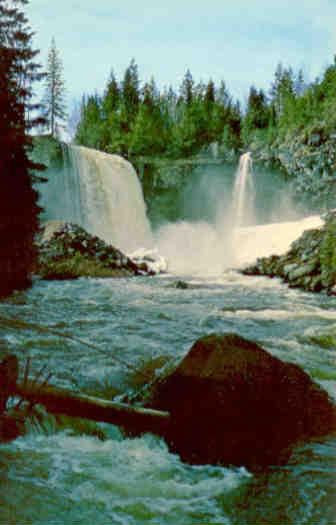 B.C., Canim Lake Falls