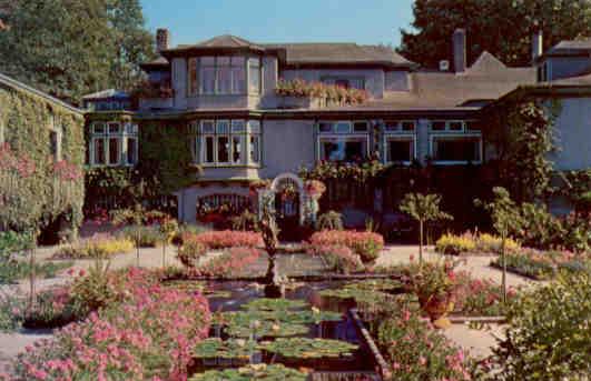 Victoria, B.C., Butchart Gardens, Italian Gardens and Residence