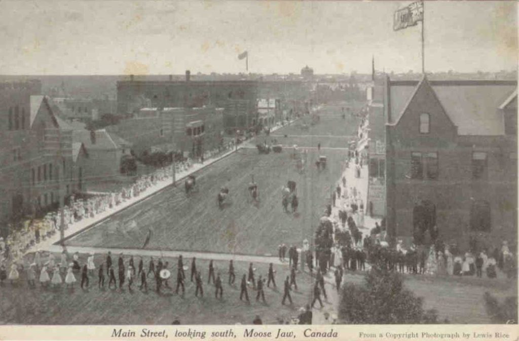 Moose Jaw, Main Street, looking south