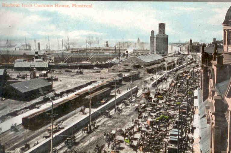 Montreal, Harbour from Customs House