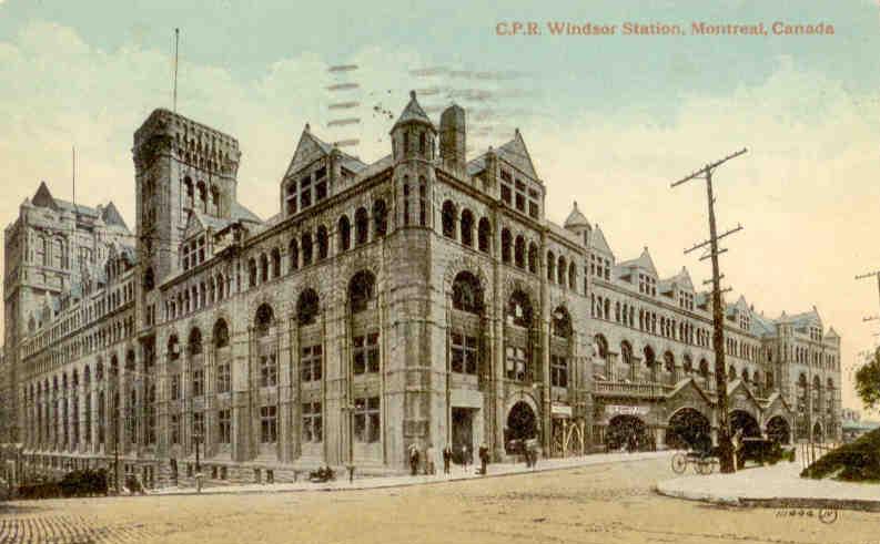 Montreal, C.P.R. Windsor Station