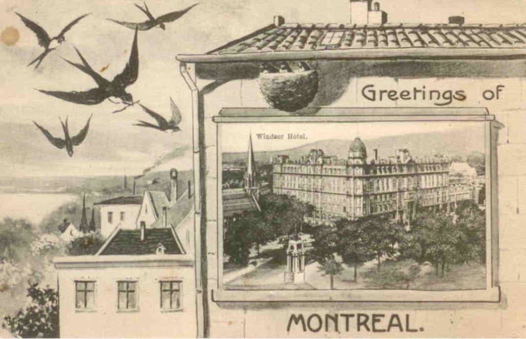 Greetings of Montreal, Windsor Hotel