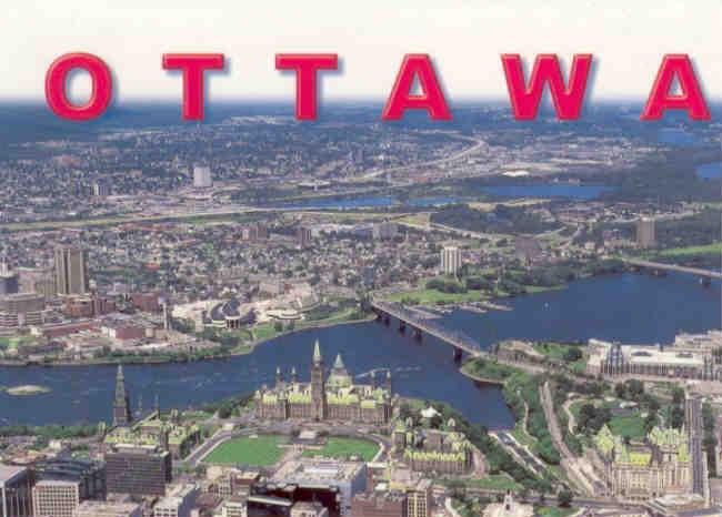 Ottawa, aerial view