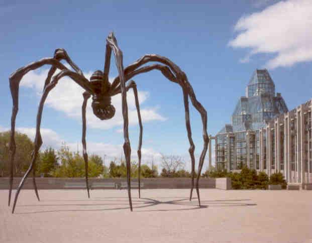 Ottawa, SODART, Louise Bourgeois sculpture MAMAN