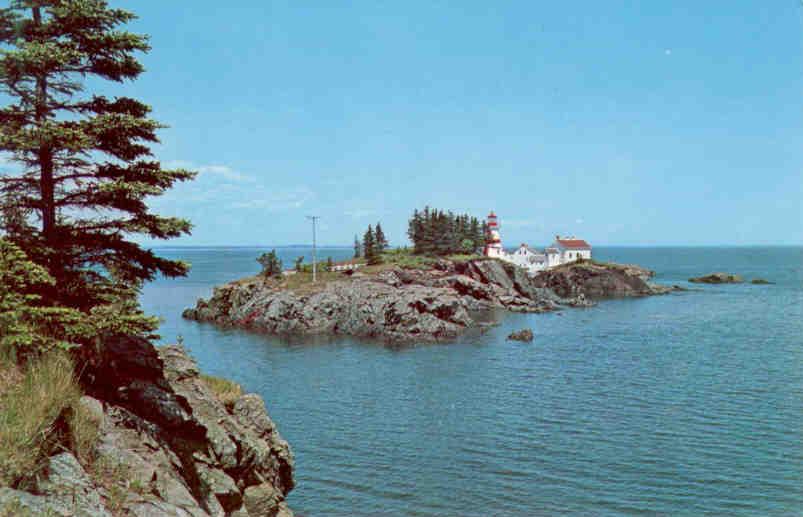 New Brunswick, Campobello Island, East Quoddy Head Lighthouse