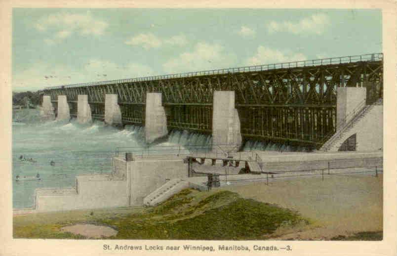 St. Andrews Locks near Winnipeg, Manitoba