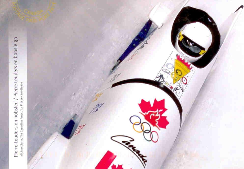 Pierre Leuders on bobsled (Olympics)