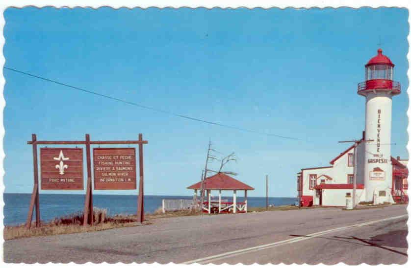 Quebec, Gaspe Nord, entering Matane