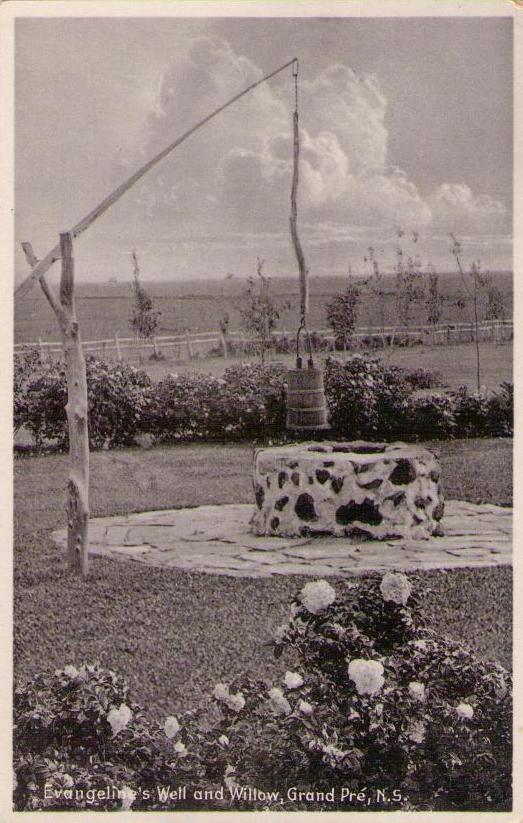 Grand Pre (NS), Evangeline’s Well and Willow