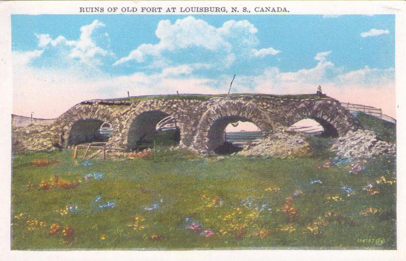 Louisburg (NS), Ruins of Old Fort