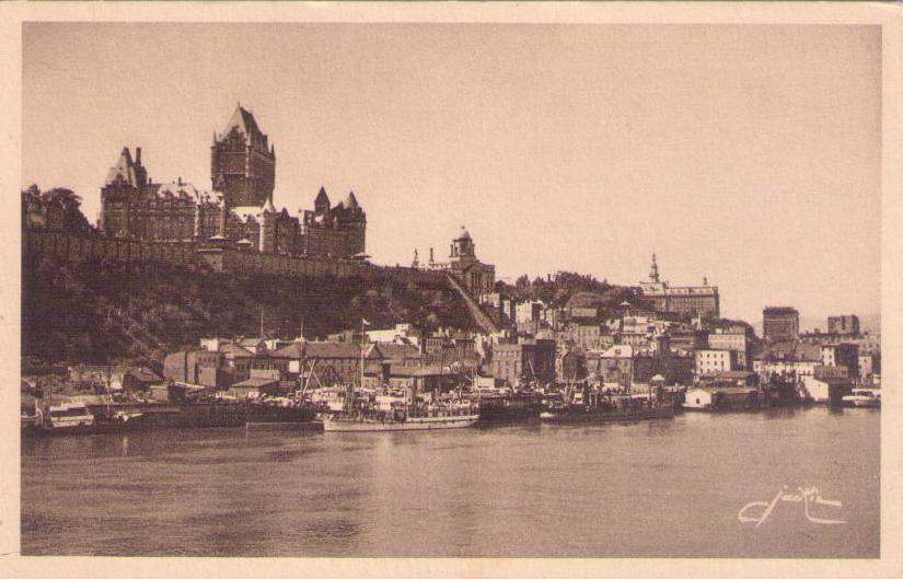 Quebec, Le chateau Frontenac