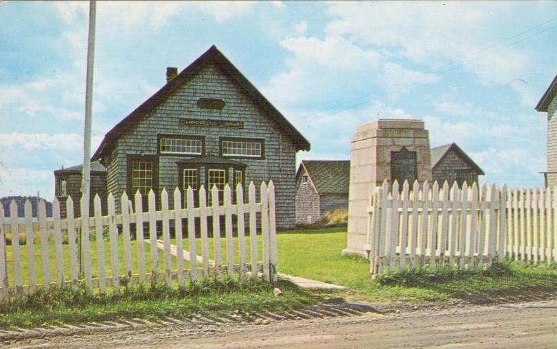 Campobello Island (NB), Franklin D. Roosevelt Memorial Plaque and Public Library