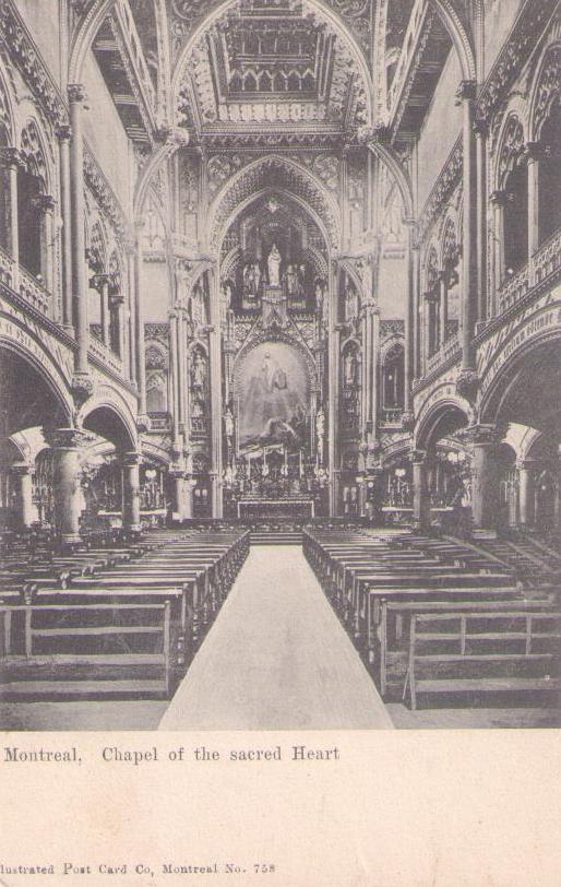 Montreal, Chapel of the sacred Heart