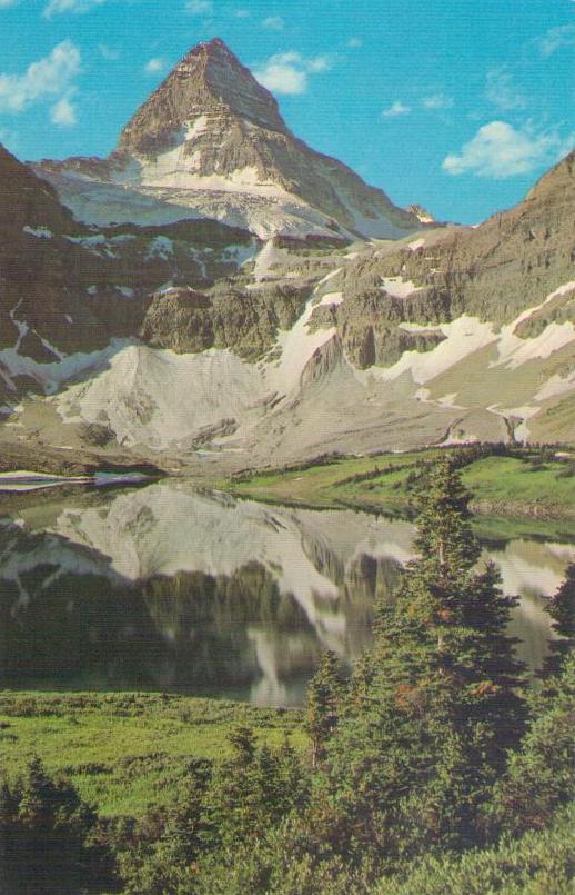 Mount Assiniboine and Lake Magog
