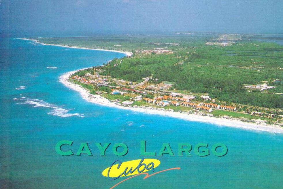 Cayo Largo, aerial view