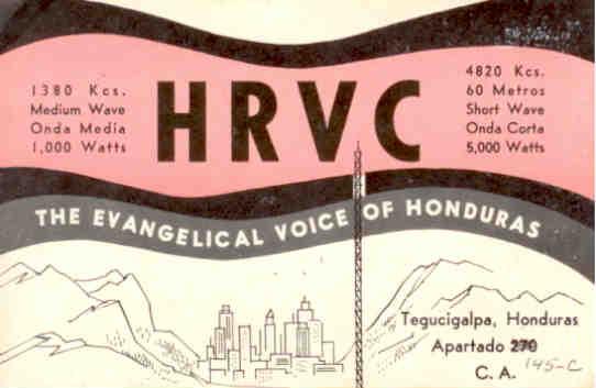 Radio HRVC QSL