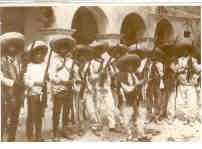 Zapata’s soldiers, San Angel (Mexico)