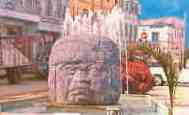 Villahermosa, Fountain of the Primitive Head