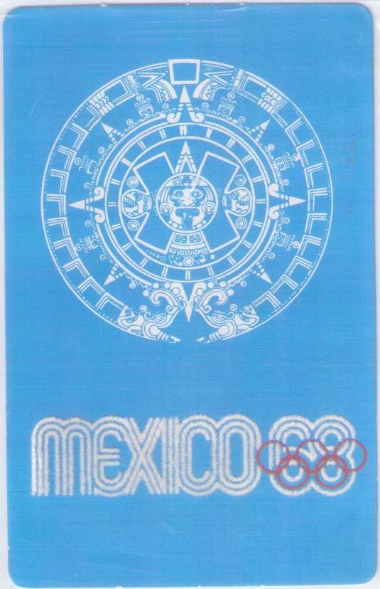 Mexico 68 Olympics and Aztec Calendar