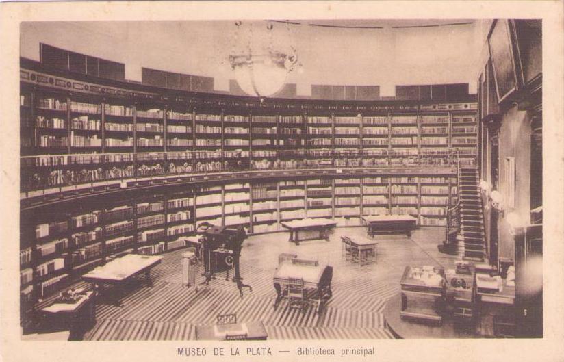 Museo de La Plata, Biblioteca principal