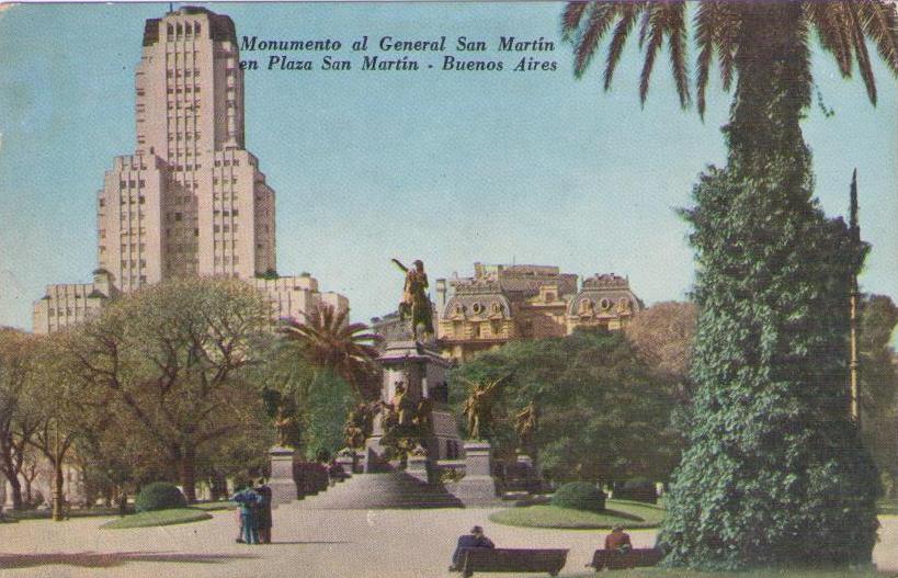 Buenos Aires, Monument to General San Martin