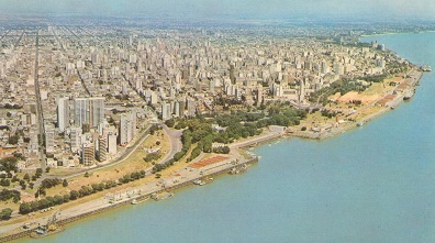 Rosario, Vista aerea panoramica