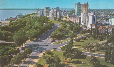 Rosario, Barrio Martin, Av. Belgrano y Puerto