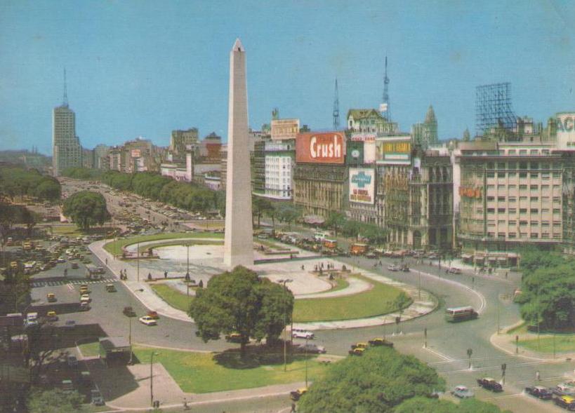 Buenos Aires, 9th of July Avenue