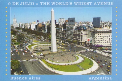Buenos Aires, 9 de Julio – The World’s Widest Avenue
