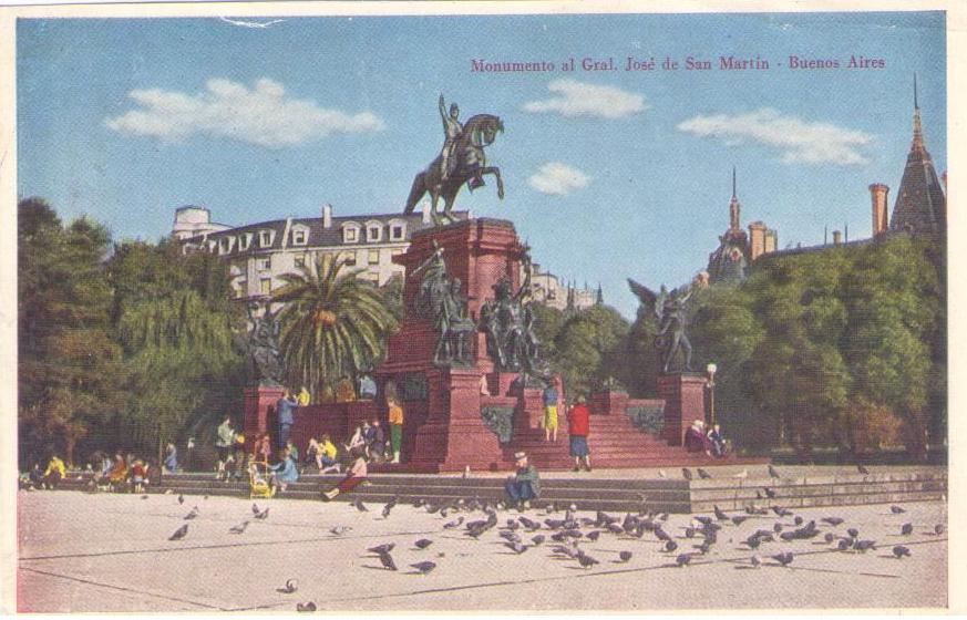 Buenos Aires, General San Martin Monument