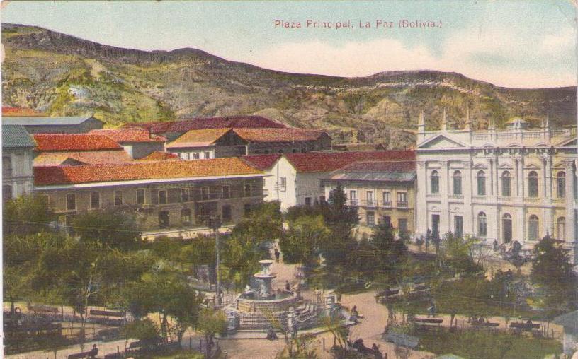 La Paz, Plaza Principal