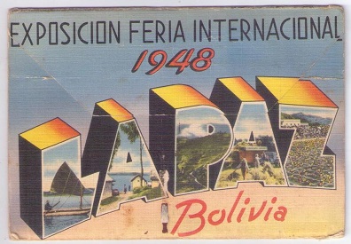 La Paz, Exposicion Feria Internacional 1948 (folio)