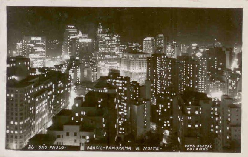 Sao Paulo – Brasil – Panorama a Noite (night view)
