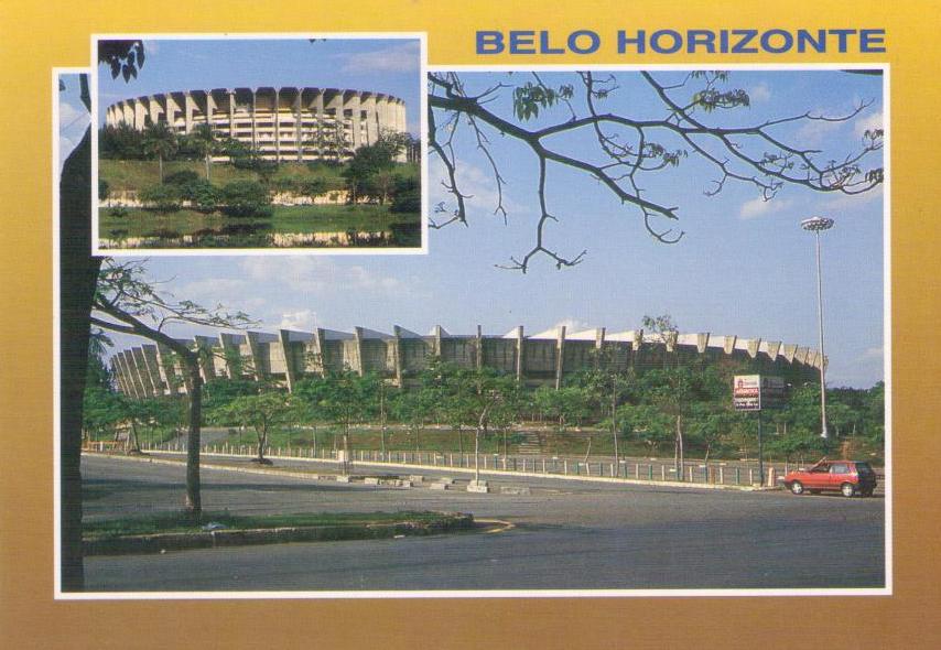 Belo Horizonte – MG – Estadio do Mineirao e Mineirinho