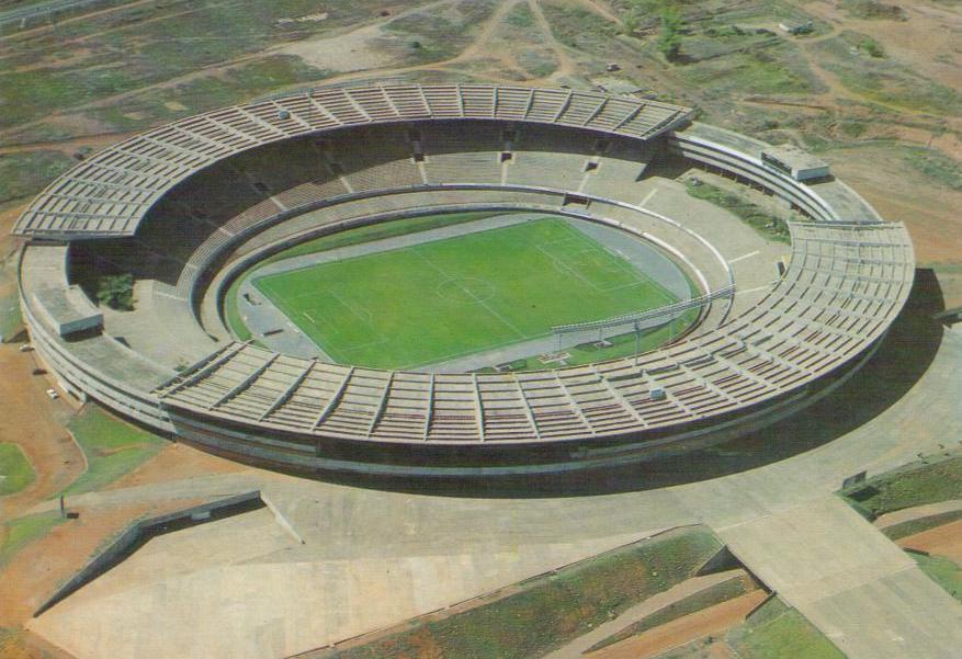 Goiânia – GO – Aerial view of Serra Dourada Stadium