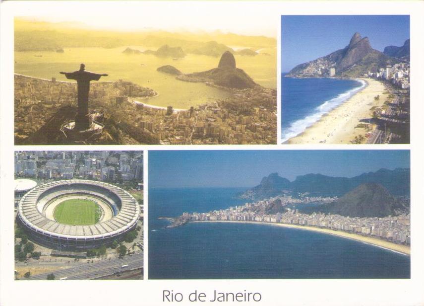 Rio de Janeiro, multiple views
