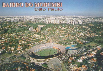 São Paulo – SP – Vista aerea do Bairro do Morumbi