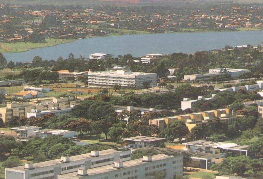 Brasilia – DF – Partial view of the South Lake