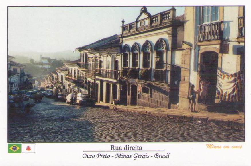 Ouro Preto – MG – Rua direita