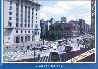 São Paulo – SP – Viaduto do Cha, and vista of Shopping Light