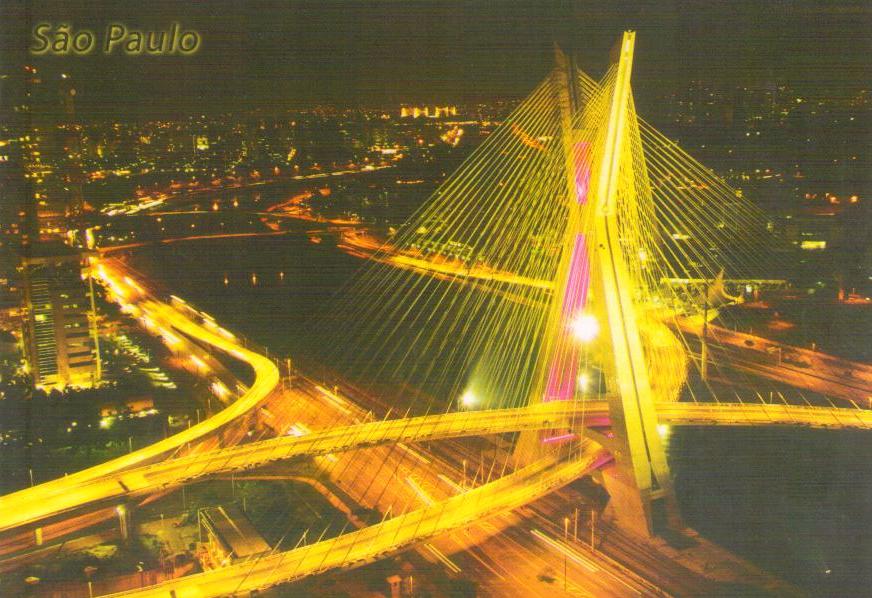 São Paulo – SP – Ponte Estaiada