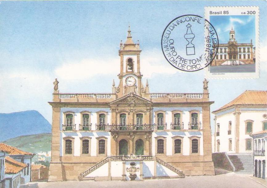 Ouro Preto – MG – Serie Museus, Museu da Inconfidencia (Maximum Card)