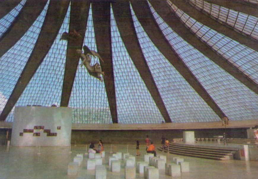 Brasilia – DF – Interior of the Cathedral